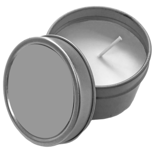 Duftkerze in Metallbox Motiv "Hello Winter"