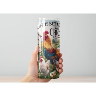 Großer Edelstahl-Thermobecher 570 ml Fassungsvermögen