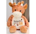 Giraffe - Stofftier individuelles Geburtsgeschenk