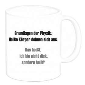 Tasse "Grundlagen der Physik..."