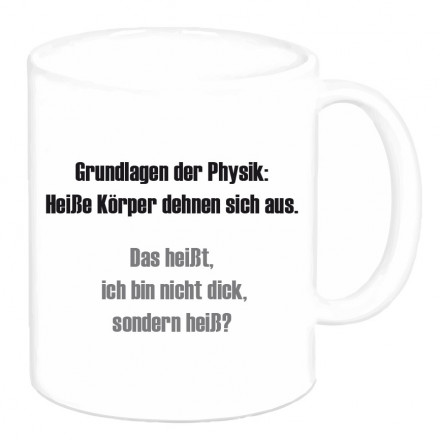 Tasse "Grundlagen der Physik..." Tasse "Grundlagen der Physik..."