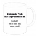 Tasse "Grundlagen der Physik..."