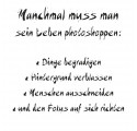 Tasse "Manchmal muss man sein Leben photoshoppen"