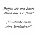 Tasse "Treffen wir uns heute Abend auf 1-2 Bier?"