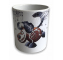 Tasse Kugelrösser "Halloween" weiß Tasse Kugelrösser "Halloween" weiß