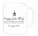 Tasse "Happy Geburtstag" Tasse "Happy Geburtstag"