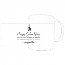 Tasse "Happy Geburtstag"