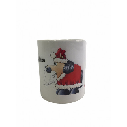 Tasse Kugelrösser "Nikolaus/Weihnachtsmann" weiß Tasse Kugelrösser "Nikolaus/Weihnachtsmann" weiß