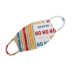 Alltagsmaske Weihnachten "Ho Ho Ho"