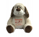 Hund - Stofftier Classic Line besticktes Tier