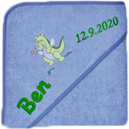 Kapuzen-Badetuch Drache Kapuzen-Badetuch Drache