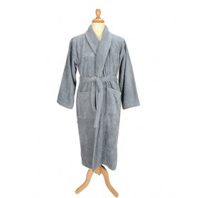 Bathrobe Shawl CollarA&R Oeko-Tex - bestickt