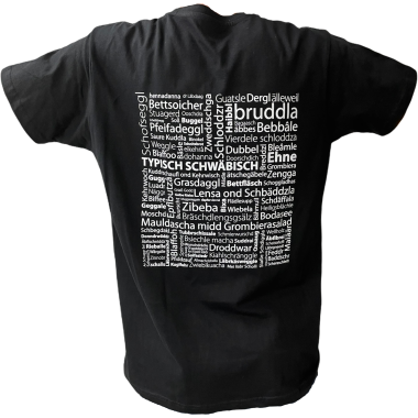 Schwäbisches T-Shirt.